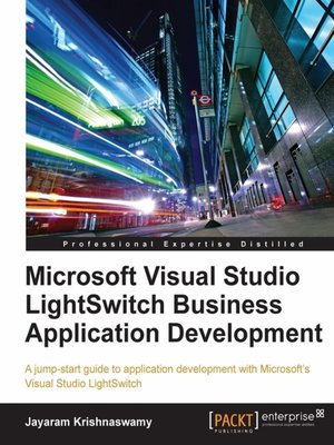 cover image of Microsoft Visual Studio LightSwitch Business Application Development